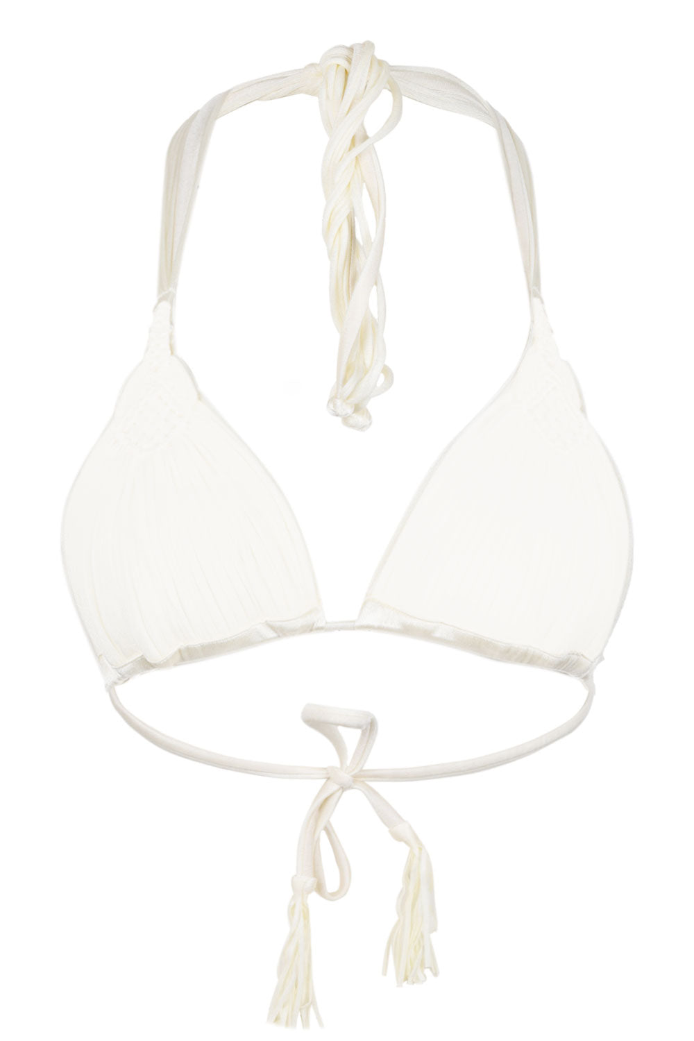 Load image into Gallery viewer, Mila Triangle Top Cream
