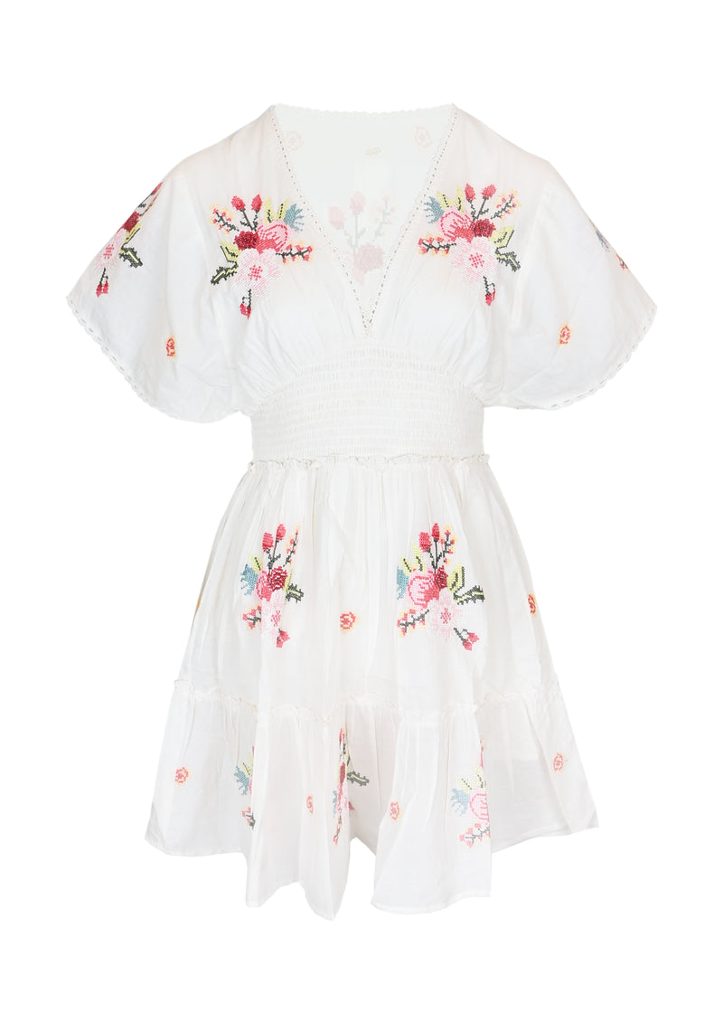 Polly Dress Water Lily