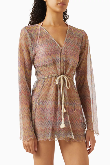 Rachel Tie Tunic Dazzle