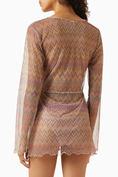 Rachel Tie Tunic Dazzle