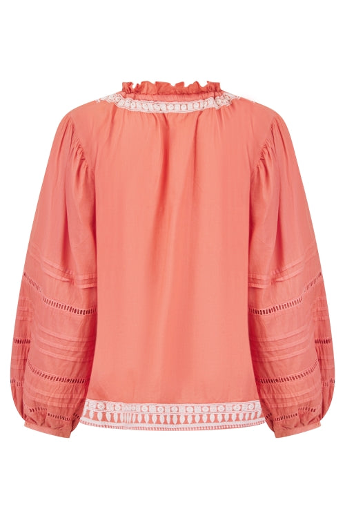 Load image into Gallery viewer, August Top Ochre-Cream Top
