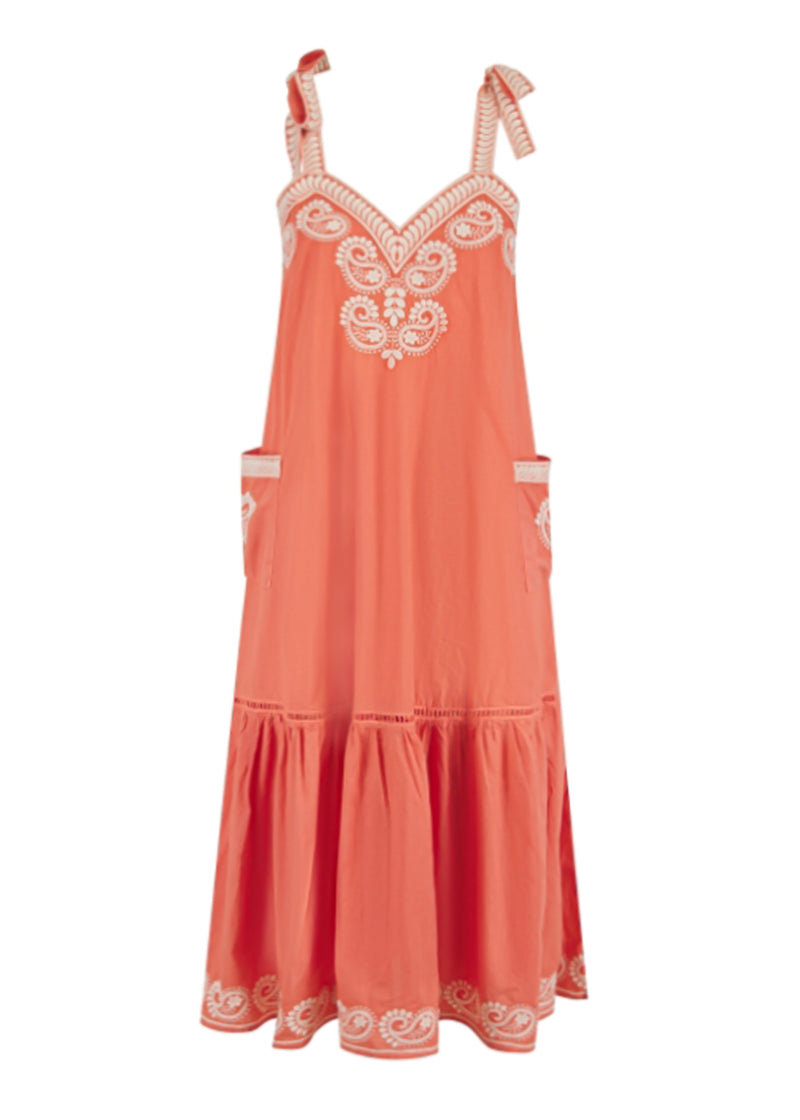 Carol Midi Dress Ochre