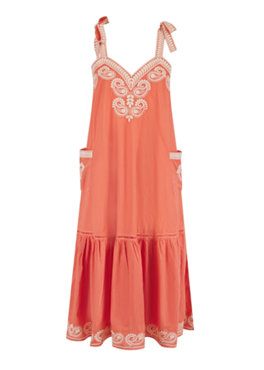 Load image into Gallery viewer, Carol Midi Dress Ochre - Midi Dress
