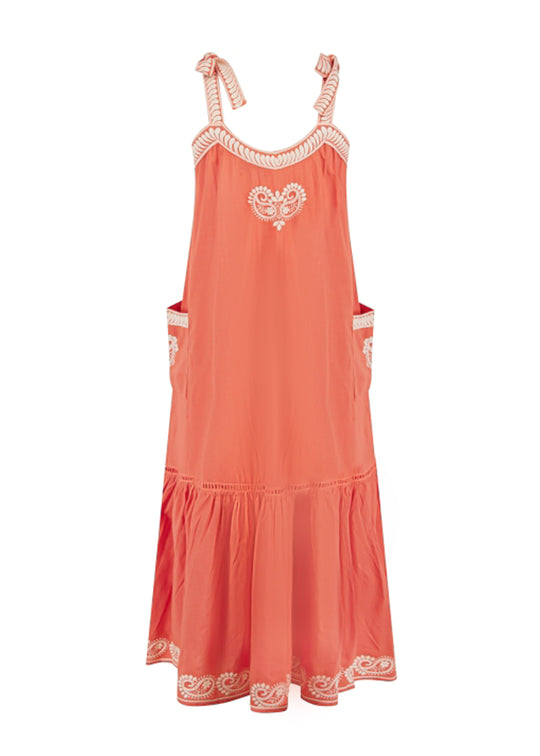 Load image into Gallery viewer, Carol Midi Dress Ochre - Midi Dress
