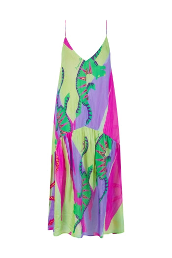 Goddess Wild Dress Purple