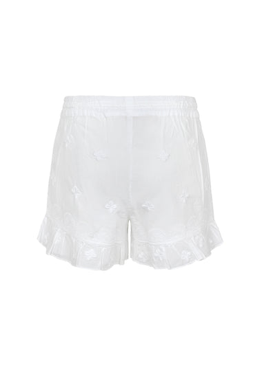 Boo Kids White Short
