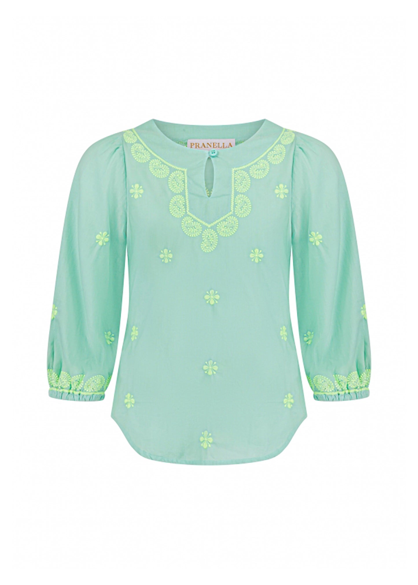 Load image into Gallery viewer, Camille Kids Mint Blouse
