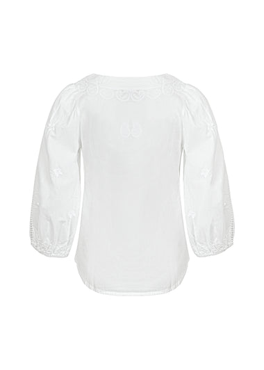 Camille Kids White Blouse