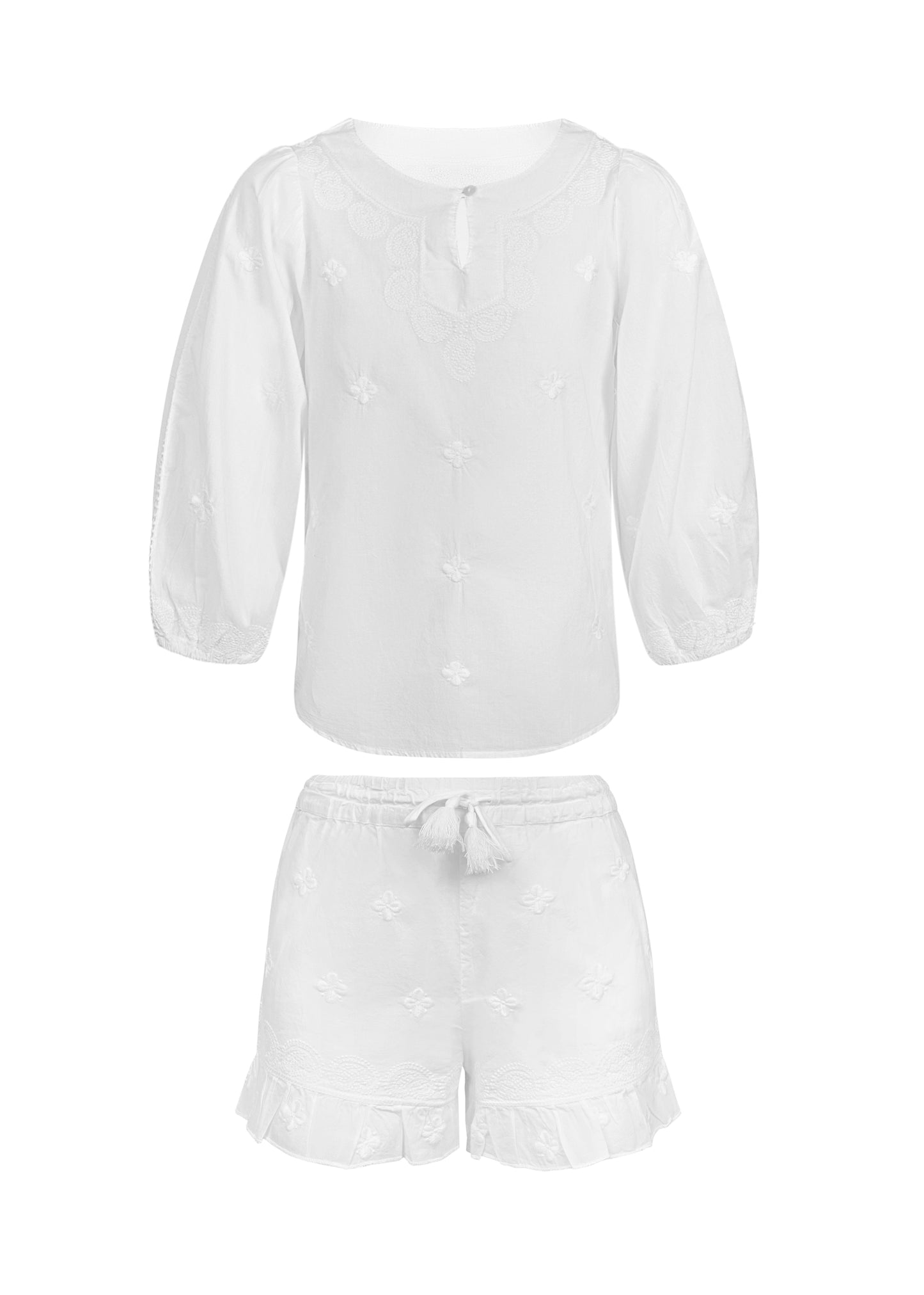 Load image into Gallery viewer, Camille Kids White Blouse
