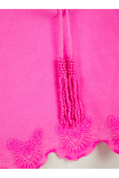 Kitty Neon Fuchsia Top