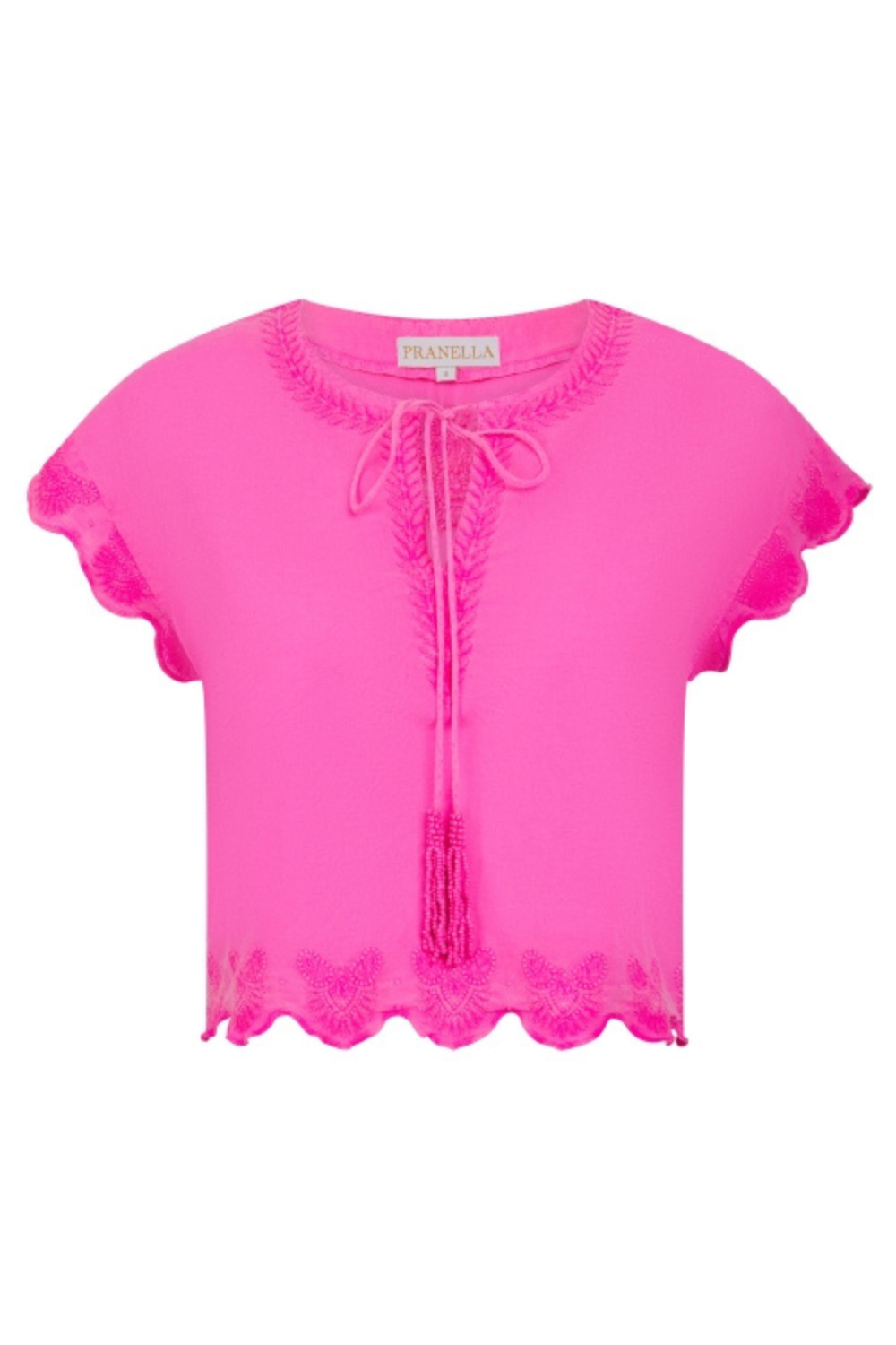 Load image into Gallery viewer, Kitty Neon Fuchsia Top
