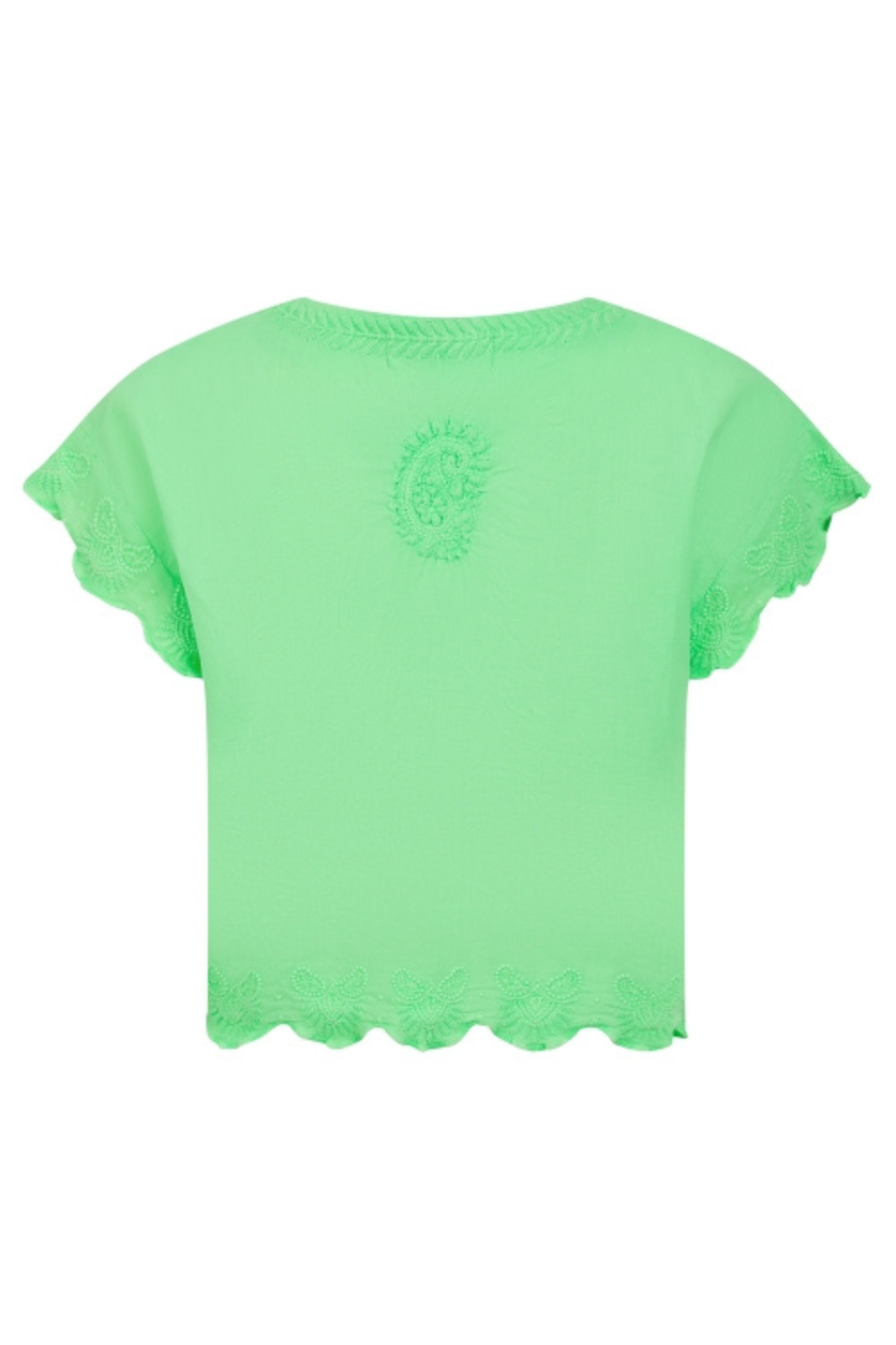 Load image into Gallery viewer, Kitty Neon Green Top
