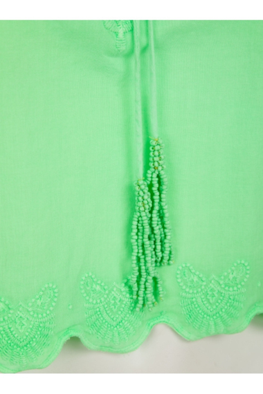 Kitty Neon Green Top