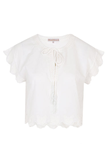 Kitty White Top