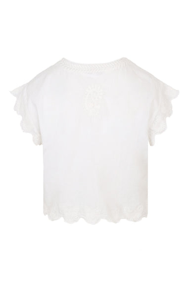 Kitty White Top