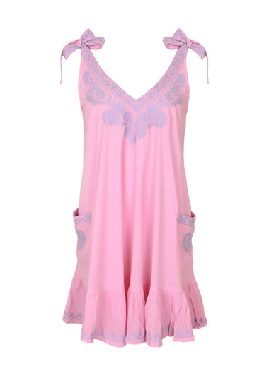 Celeste Mini Dess Pink/Lilac - Mini Dress