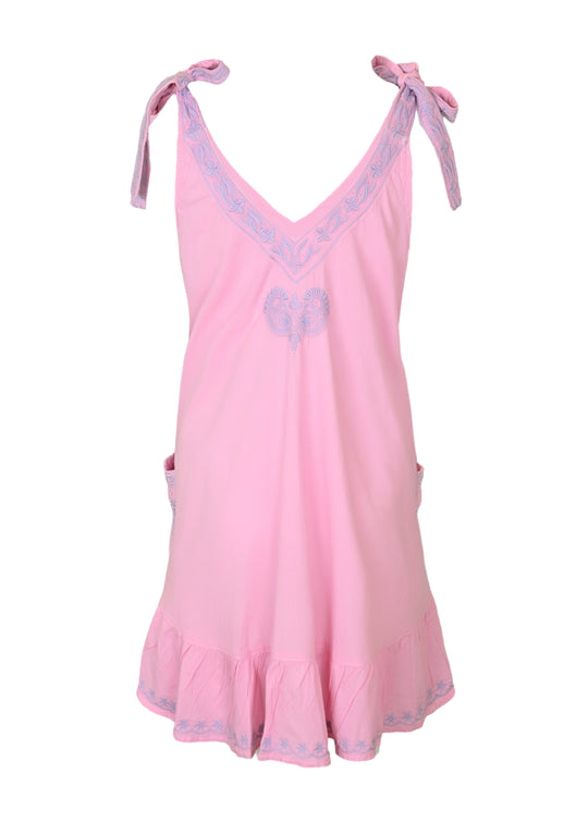 Load image into Gallery viewer, Celeste Mini Dess Pink/Lilac - Mini Dress
