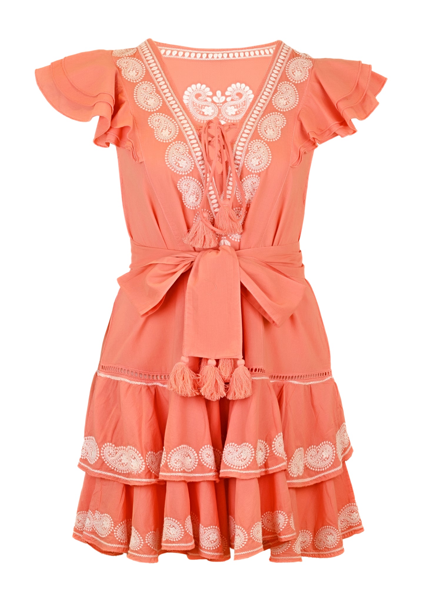 Ray Mini Dress Ochre