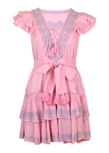 Ray Mini Dress Pink/Lilac