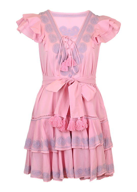 Ray Mini Dress Pink/Lilac