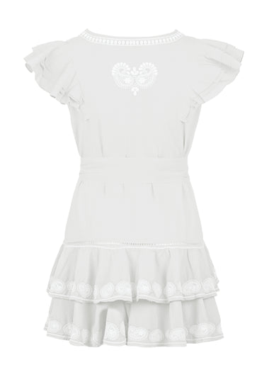 Ray Mini Dress White
