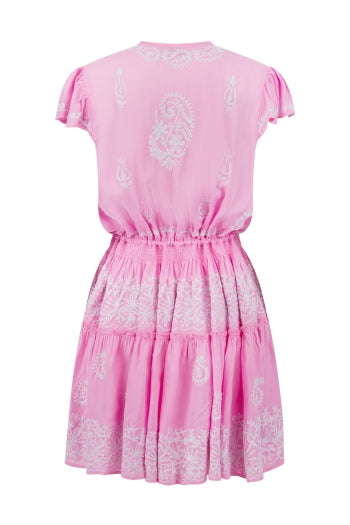Load image into Gallery viewer, Rider Pink/Lilac Mini Dress - Dress
