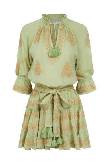Sia Sage/Papaya Dress