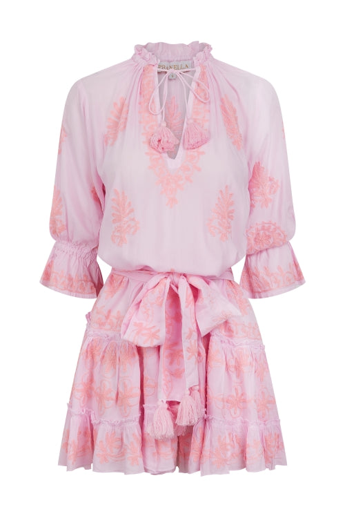 Load image into Gallery viewer, Sia Pink Mini Dress

