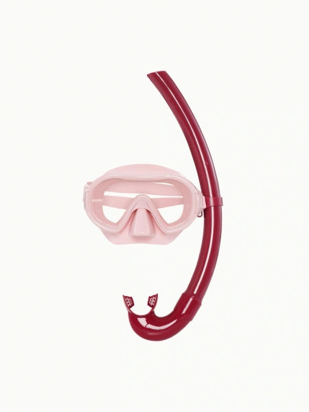 Betty Snorkeling Set Ruby Red/French Rose Kids