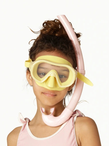 Betty Snorkeling Set Citron/French Rose