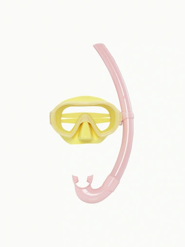 Betty Snorkeling Set Citron/French Rose