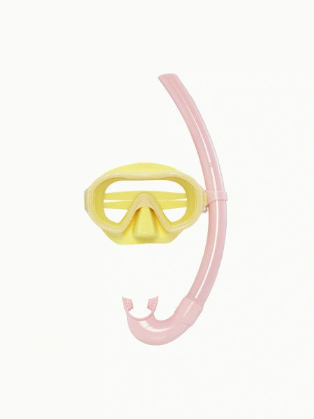 Betty Snorkeling Set Citron/French Rose Kids