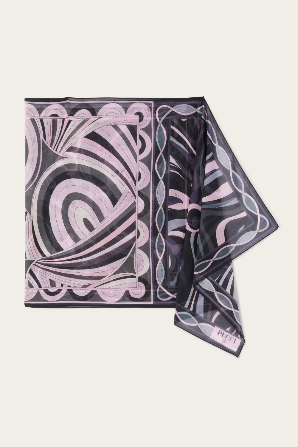 Load image into Gallery viewer, Sarong with Mixed Print Black and Pink
