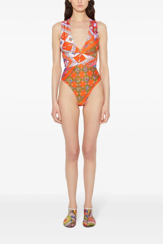 Load image into Gallery viewer, Festa Print One Piece Multi
