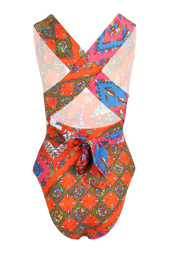 Load image into Gallery viewer, Festa Print One Piece Multi
