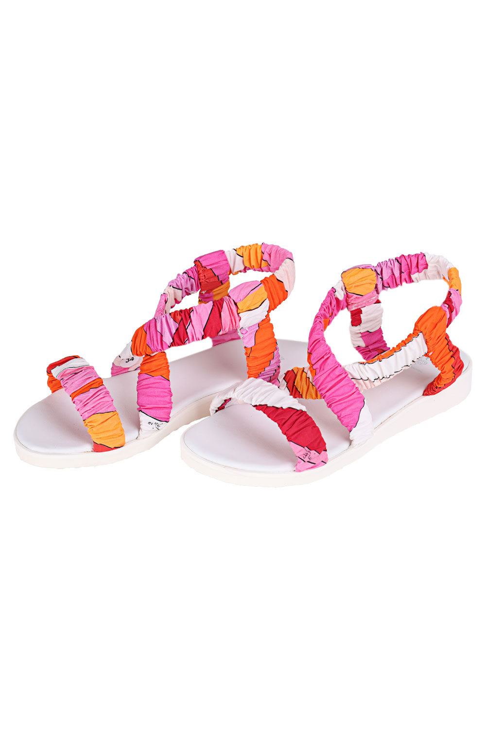 Load image into Gallery viewer, Girls Sandals Frangola Arancio
