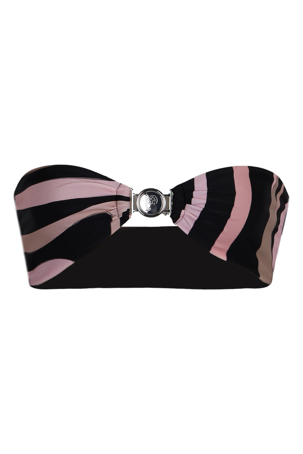 Load image into Gallery viewer, Marble Print Bandeau Bikini Top
