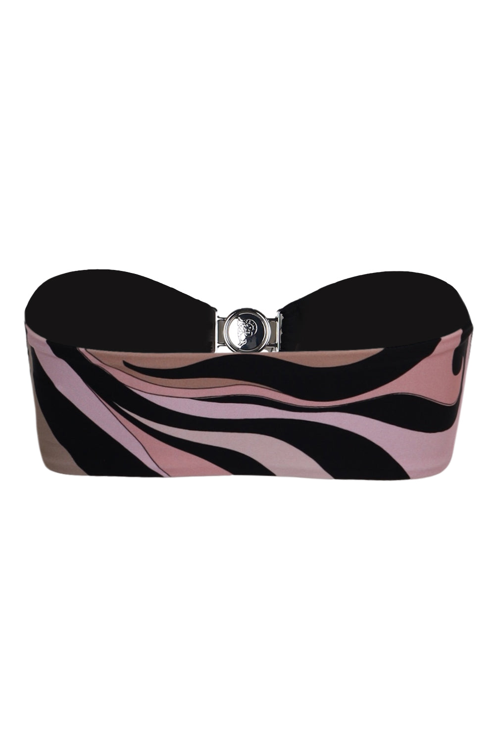 Load image into Gallery viewer, Marble Print Bandeau Bikini Top
