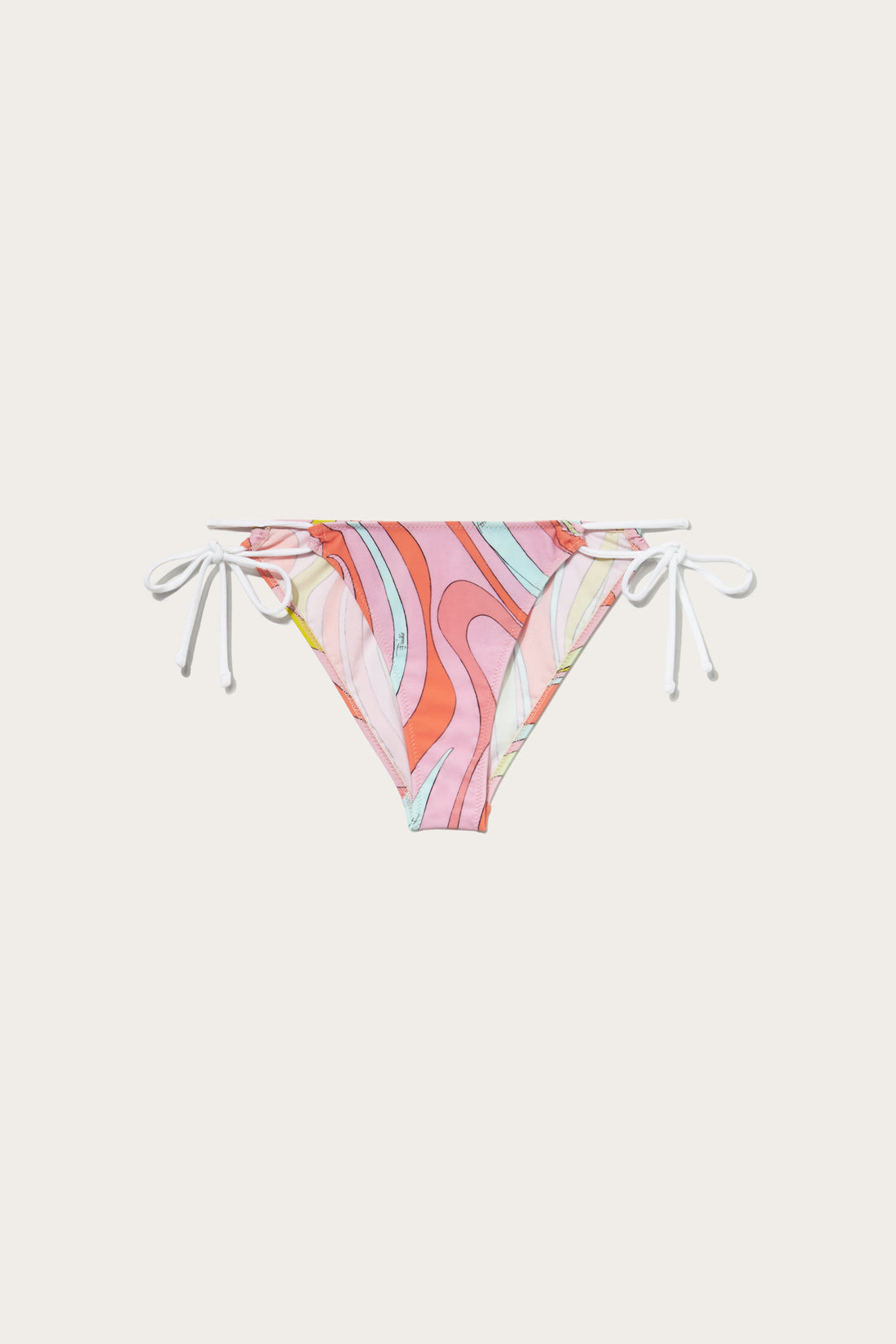 Load image into Gallery viewer, Marmo Print Bikini Briefs Rosa Arancio - Bikini Bottom
