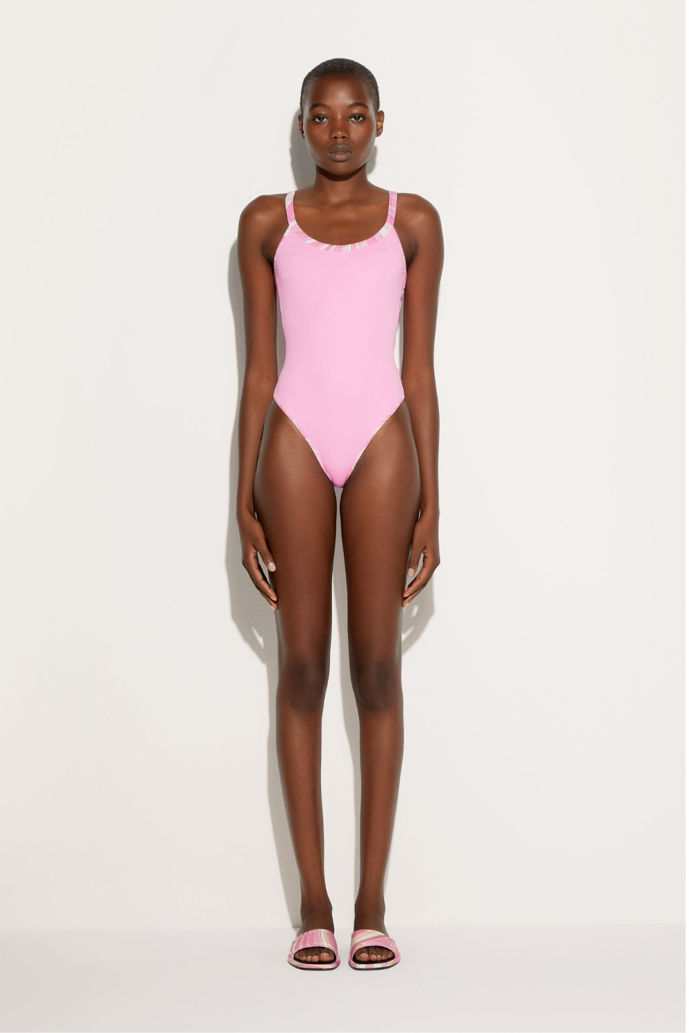 Pink One-Piece Swimsuit