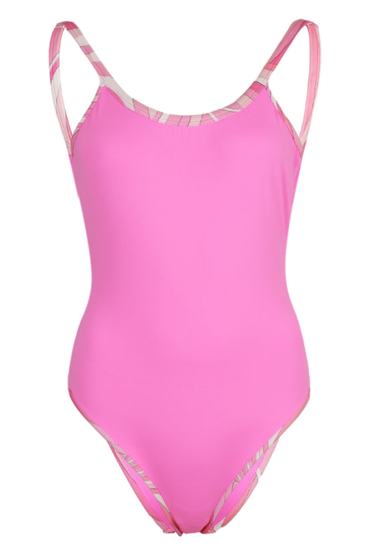 Pink One-Piece Swimsuit