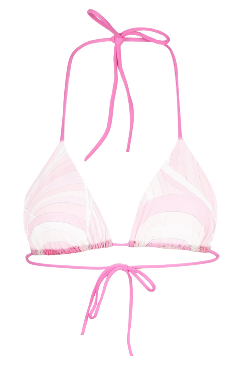 Load image into Gallery viewer, Rainbow Print Triangle Bikini Top
