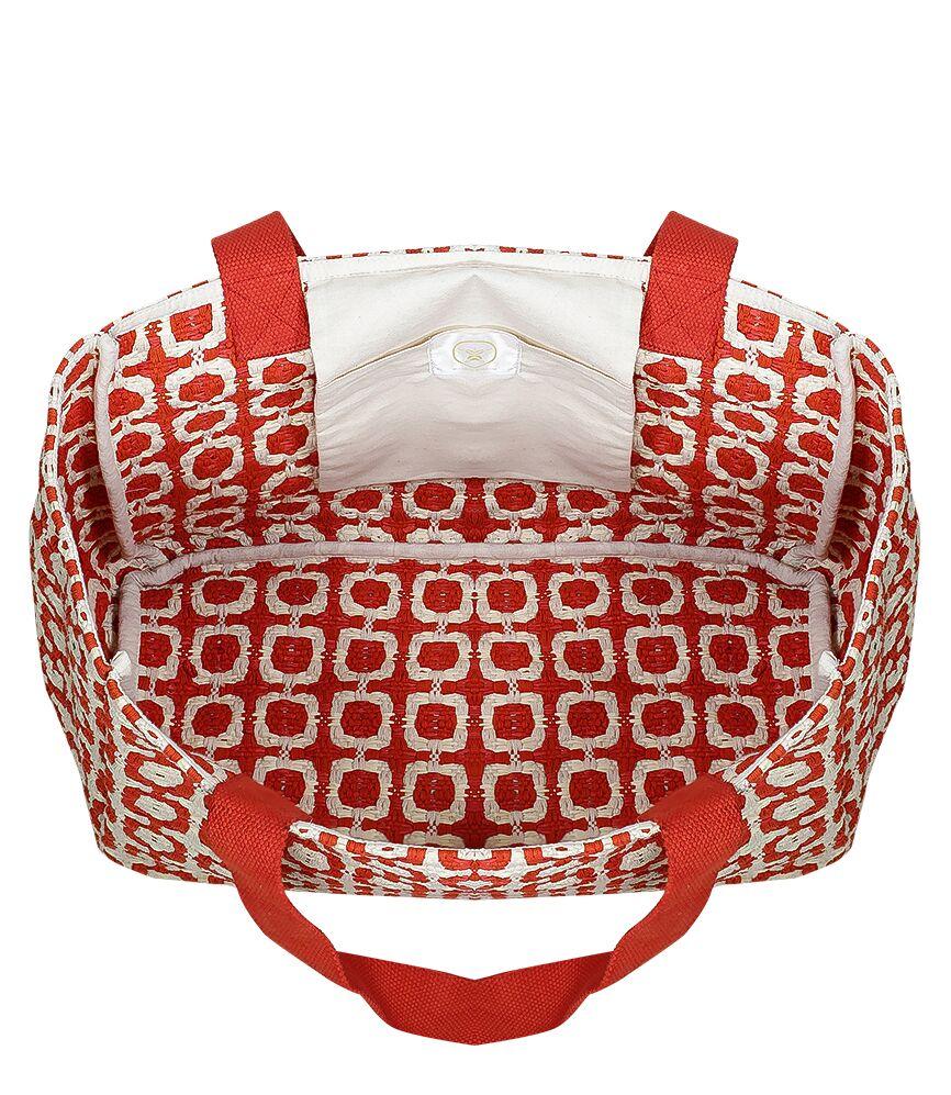 Load image into Gallery viewer, Red Tote Beach Bag
