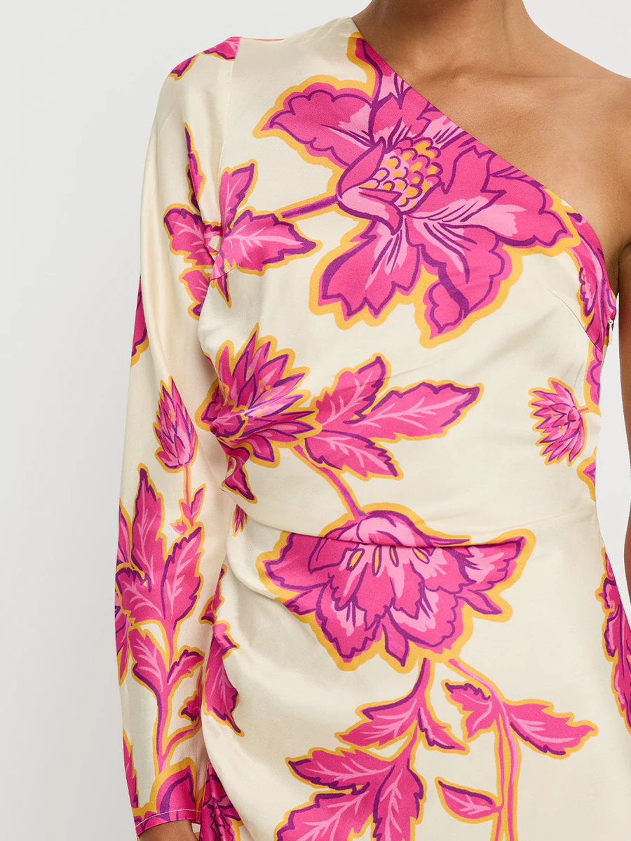 Load image into Gallery viewer, Rhia One Sleeve Maxi Dress - Dress
