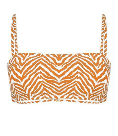 Rhythm Zambia Bandeau Top Ginger - Bikini Top