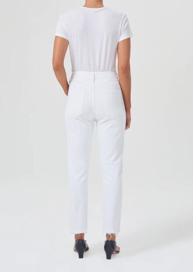 Ladies High Rise Cropped Jeans