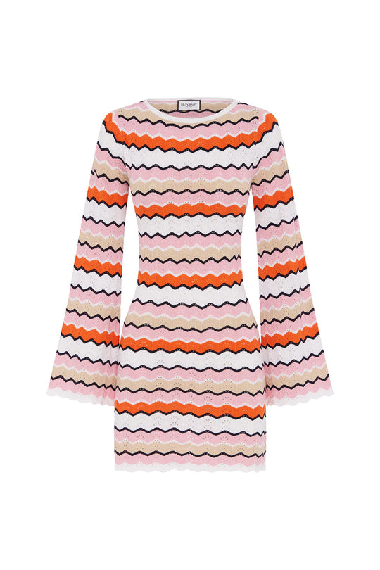 Hubert Mini Dress Pink Multi - Dress