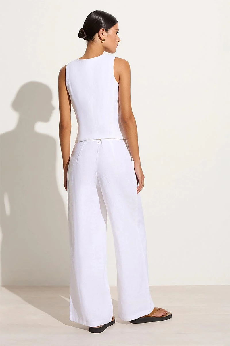 Load image into Gallery viewer, Salome Top White - Top
