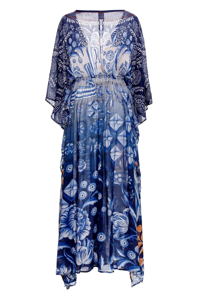 Load image into Gallery viewer, Sam Azure Tunic - ONE SIZE - Cover Up
