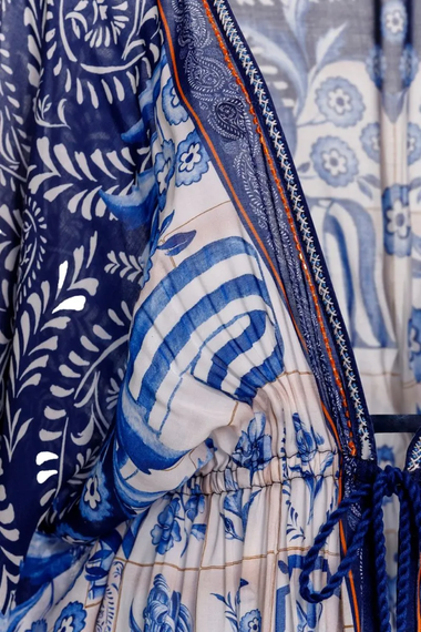 Sam Azure Tunic - ONE SIZE - Cover Up